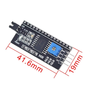 Placa Adaptadora IIC/I2C/Interface LCD1602, Biblioteca de Funciones, Versión Adaptadora LCD2004, Placa de Expansión PCF8574 - Product Image 2