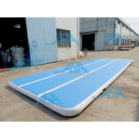 Tapis de gymnastique gonflable AirTrack P1 P2 de 3m, 4m, 5m, 6m, 7m, 10m, 20m, vente en gros, logo personnalisé, tapis de sol gonflable