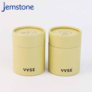 Factory Wholesale Customized Style 100% Recycled Custom Round <b>Paper</b> Tube Box Packaging - Product Image 1