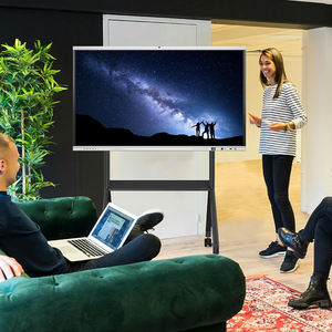 Pantalla Interactiva Inteligente con IA Android 4K <span class=keywords><strong>de</strong></span> 75 Pulgadas, Pizarra Digital Táctil para Enseñanza en el Aula - Product Image 2