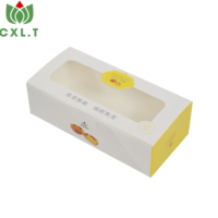 Boîte en carton pliable personnalisée, fabrication directe usine, emballage alimentaire sûr OEM pour pain de mie, produits de boulangerie et aliments cuits