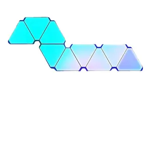 Banqcn треугольная окружающая панель света, пульт дистанционного управления Diy панель света модульный умный настенный ночник