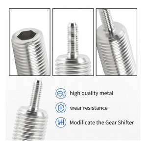 Sim Racing Shift <b>Knob</b> Adapter Aluminum Alloy <b>Gear</b> Shifter Connect Screw For Logitech G29 G923,Convert M4 Thread To M12x1.25 - Product Image 5