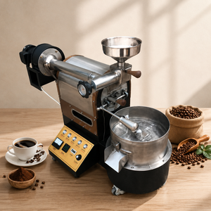 Machine à torréfier les grains de café 1 kg, machine à torréfier les grains de café et de cacao, machine à café qui broche les grains de café - Product Image 2