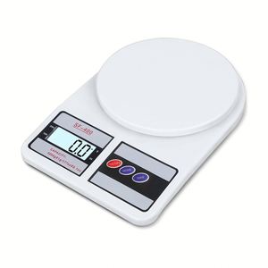Best Cheap Digital Stable White Plastic Kitchen <b>Scale</b> 10kg Capacity 2XAAA Battery High Precision 1g Graduation with <b>Scale</b> Tray - Product Image 3