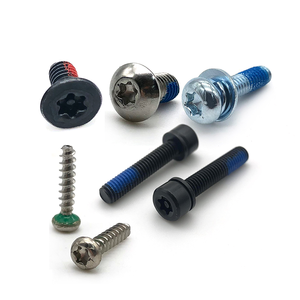 Chống Trộm tampe vít/<span class=keywords><strong>Torx</strong></span> Nylon vá vít tự khóa màu xanh <span class=keywords><strong>nylok</strong></span> vá vít cho xe đạp - Product Image 2