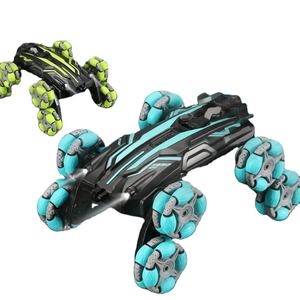 2025 nouvelles voitures RC 8 roues 2.4G double télécommande jouets <span class=keywords><strong>course</strong></span> pulvérisation véhicule RC cascadeur <span class=keywords><strong>voiture</strong></span> 360 degrés rotatif <span class=keywords><strong>voiture</strong></span> jouet enfants <span class=keywords><strong>cadeau</strong></span> - Product Image 1