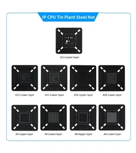 Plataforma de Reballing para Posicionamiento de CPU en Placa Base <span class=keywords><strong>SS</strong></span>-601H, Kit para Reparación de iPhone A13/A12/<span class=keywords><strong>A11</strong></span>/A10/A9/A8, Doble Cara - Product Image 4