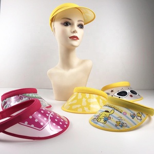 Visiera Parasole in PVC con Protezione UV - Opzioni Multicolore Metallizzate e Trasparenti, Logo Personalizzabile, Cappello <span class=keywords><strong>per</strong></span> Protezione Solare da Esterno - Product Image 5