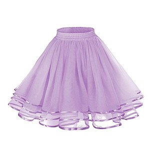 <span class=keywords><strong>Jupon</strong></span> Lolita pour femme, exclusif, sans armatures, en <span class=keywords><strong>tulle</strong></span> doux, pour tous les jours, avec volants, trois couches, en gaze à rubans, style mignon - Product Image 4