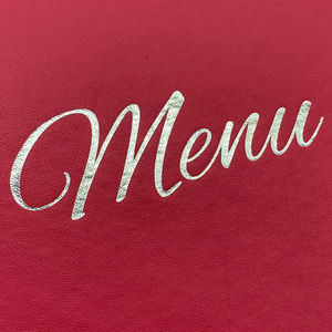 เมนูร้านอาหารแบบหนังเย็บสกรู พร้อมที่ใส่เมนูร้านอาหาร ปกเมนูคุณภาพสูง - Product Image 6