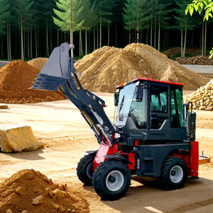 لودر آلي بمحرك EPA EURO5، لودر صغير متعدد الوظائف بكابينة، لودر انزلاقي صغير، مجموعة بناء بعجلات توجيه - Product Image 2