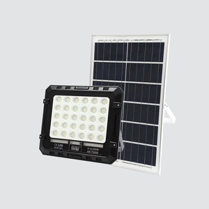 ไฟสปอร์ตไลท์ LED พลังงานแสงอาทิตย์ YIHAN 50W 6000K พร้อมรีโมทคอนโทรล ตัวเรือน ABS/พลาสติก ได้รับมาตรฐาน CE IP66 Ra80 2500lm รับประกัน 1 ปี เหมาะสำหรับสวน - Product Image 3