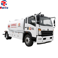Nouveau camion-citerne GPL Sinotruk HOWO 4*2 10-12 m³ pour le transport de gaz de pétrole liquéfié inflammable à vendre