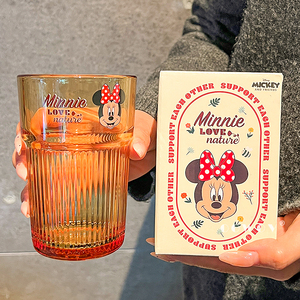Vaso <span class=keywords><strong>de</strong></span> Vidrio <span class=keywords><strong>de</strong></span> 360 ml <span class=keywords><strong>de</strong></span> la Serie Mickey <span class=keywords><strong>de</strong></span> Disney, Taza para Agua, Café y Leche, para Oficina, Hogar, Regalos y Té <span class=keywords><strong>de</strong></span> la Tarde - Product Image 2