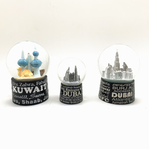 Örnek hatıra mesaj kar küresi özelleştirilmiş turistik hediyelik eşya - Product Image 3