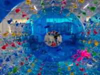 Jouet flottant gonflable de remorquage jeu de sports nautiques piscine gonflable jeux aquatiques moteur jeux d'eau gonflables pour adultes