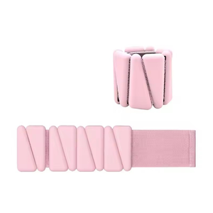 <b>Triangle</b> Customizable Yoga Fitness Bracelet Sports Training Hand Silicone Ankle Wrist Weights with Iron Weight-Bearing - Product Image 1