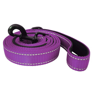 Guinzaglio per cani Anti-trazione riflettente resistente in Nylon resistente con 2 maniglie per traffico imbottite per cani di grossa taglia - Product Image 5