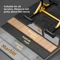 Barre de traction universelle d'intérieur, barres parallèles simples, barre de sol pour étirements, équipement de fitness à domicile, pliable, en acier et ABS