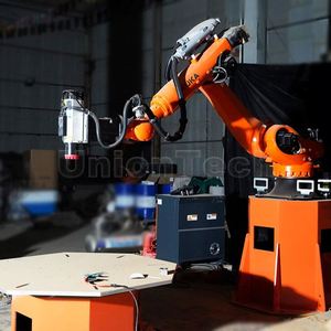 Bras de robot industriel à 6 axes avec table rotative à 7 axes pour sculpture 3D, routeur CNC pour moules en bois, mousse et EPS - Product Image 3