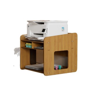 2026 Office <b>Desk</b> Under-Sit Printer <b>Shelf</b>, Movable Multi-Port Storage Rack - Product Image 5