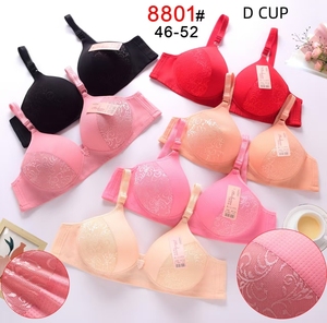 Soutien-gorge grande taille sans armatures pour <span class=keywords><strong>femme</strong></span>, bonnets fins et respirants avec dentelle en coton, doux et confortable pour le quotidien - Product Image 4