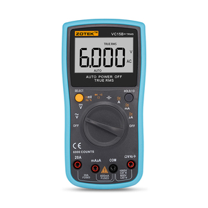 VC 15B+ มัลติมิเตอร์แบบดิจิตอล True-rms ปรับช่วงอัตโนมัติ 6000 ค่า พร้อมความแม่นยำสูง - Product Image 1