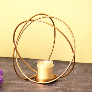 Bougeoir en métal de concepteur attrayant bougeoir en métal de table bougeoir moderne bougeoir fait main bougeoir - Product Image 6