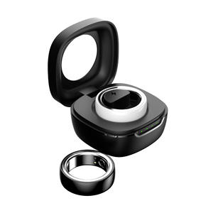 Anillo Inteligente R8 de Acero, Monitor de Frecuencia Cardíaca, Oxígeno en Sangre, Seguimiento del Sueño, Carga Magnética Incluida, Compatible con Control por Aplicación - Product Image 1
