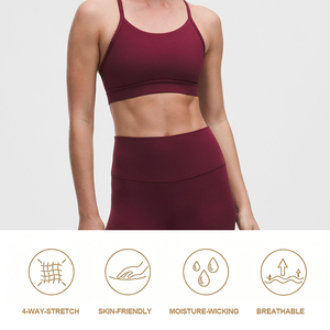 Ropa Deportiva de Alta Calidad para Gimnasio, Bra Deportivo Antiestático para Yoga, Bra Deportivo para Mujer con Espalda Cruzada y Relleno, Bra para Adultos con Tirantes - Product Image 3