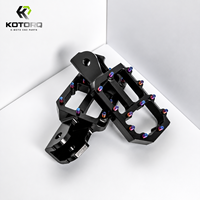 Repose-pieds CNC KOTORQ pour moto électrique tout-terrain, amélioration pour YOZMA IN10, accessoires pour moto électrique tout-terrain, pièces de rechange pour motocycliste tout-terrain