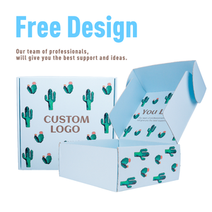 Chất lượng cao tùy chỉnh in sóng giấy bưu phẩm hộp vận chuyển hộp với logo tùy chỉnh in - Product Image 1