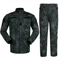 Uniforme tactique de camouflage vert olive Rip-Stop sur mesure BDU ACU vert