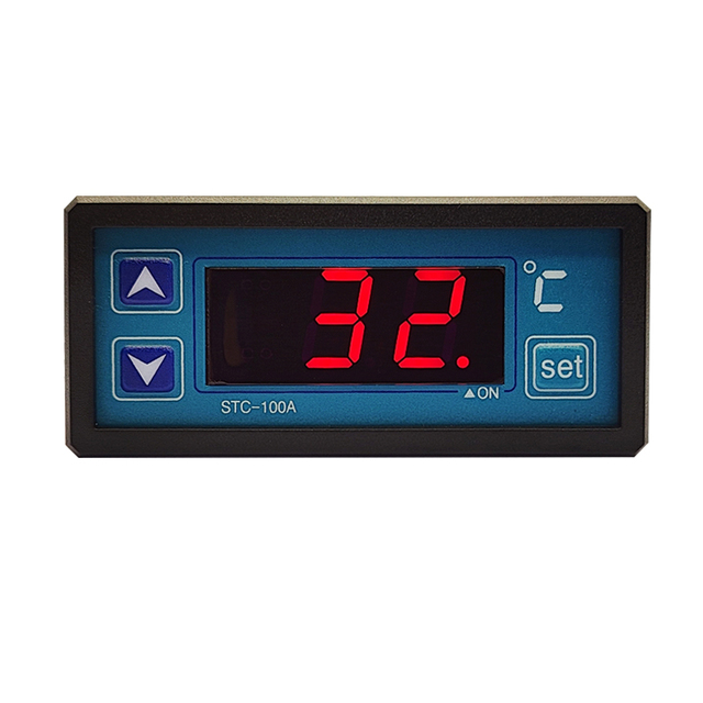 Smart Digital STC-100A Thermostat -40~99 Range 220VAC Power IP65 Rated 485 Communication Customizable ODM/OEM Temperature