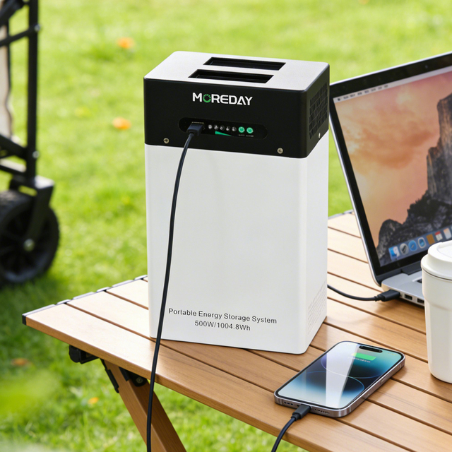 Portable Energy Storage Power Station 1kWh Solar Charging Supported