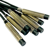 Capteur de proximité inductif NPN PNP de type encastré 4 mm, détection de métal, DC12-24V, pour machines CNC