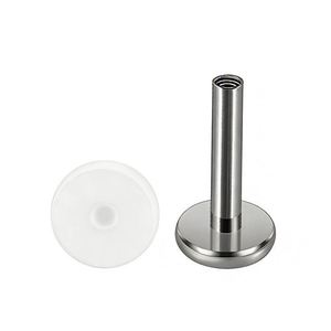 Piercings de acrílico para cartílago, Piercings para el oído, Accesorios de piercing con rosca externa, Piercings transparentes invisibles para labio - Product Image 1