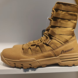 DFJB06 Yellow Asiaon Tactical <b>Boots</b> Suede Tan Waterproof Outdoor All Seasons Men's <b>Hiking</b> <b>Boot</b> wholesales - Product Image 3