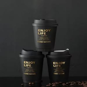 Gobelets en papier kraft jetables à double paroi, qualité alimentaire, 8oz, 12oz, 16oz, 20oz, pour café chaud et thé au lait, avec couvercles et revêtement PE – Vente en gros usine - Product Image 4