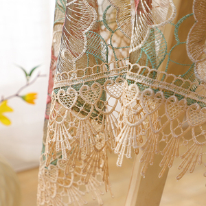 La tavola Jacquard della sovrapposizione della tavola del pizzo di nuovo disegno copre la decorazione di nozze <span class=keywords><strong>con</strong></span> il prezzo poco costoso - Product Image 5