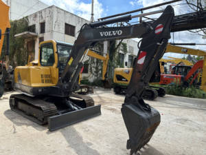 Escavatore Volvo Ec55/escavatore cingolato <span class=keywords><strong>Mini</strong></span> Volvo 55 Ec55b Ec55c usato da 5.5 tonnellate a basso prezzo - Product Image 3