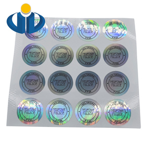 Màu duy nhất kích thước nhỏ Vòng đồng bằng laser Sticker Sheets Đen Holographic PP vòng tròn Sticker nhãn - Product Image 3