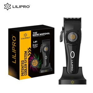 Cortadora <span class=keywords><strong>de</strong></span> <span class=keywords><strong>Pelo</strong></span> Profesional LILIPRO L61 con Motor <span class=keywords><strong>de</strong></span> Alta Velocidad Recargable para Hombres Máquina <span class=keywords><strong>de</strong></span> Peluquero Cuchilla para Desvanecer para Estilistas - Product Image 1