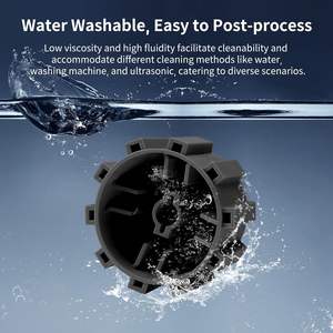 Resina Similar a ABS Anycubic V2 1kg Negra Lavable con Agua para Impresión 3D - Product Image 3