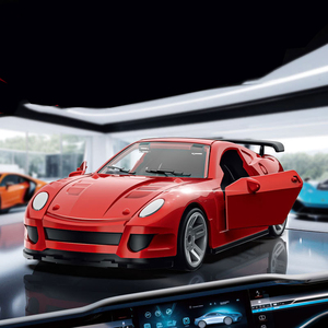 Xe 1/60 mô hình cuộc đua 1:60 Kim loại hợp kim Diecast xe 3 mở cửa kéo trở lại Mini Diecast xe kim loại hợp kim Bộ sưu tập đồ chơi cho bé - Product Image 5