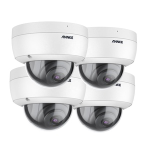 ANNKE I91DG Conjunto de 4 Câmeras <span class=keywords><strong>IP</strong></span> PoE de 12MP com Luz Dupla, Dome Antivandalismo, IR de 30m, H.265, RTSP, IP67, Microfone e Áudio - Product Image 1