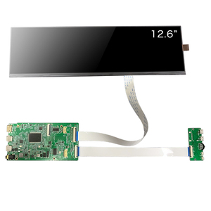 New PC Laptop Extender Screen Driver Board Secondary USB Type C HD-MI Panel 12.6 Inch Display IPS Ultra Wide Stretched Bar LCD - Product Image 5