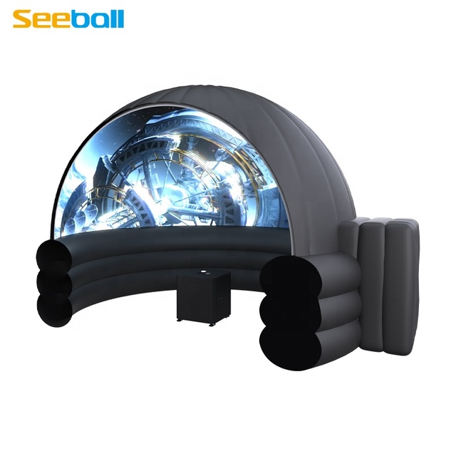 Seeball 4m 360 Fulldome Screen Starlab Portable Projection Cinema Igloo White Inflatable Planetarium Tent Education Mobile