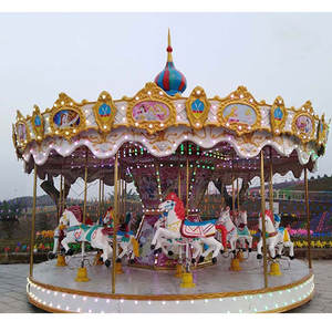 Carrusel de atracciones para niños de 24 asientos, carrusel de atracciones para atracciones, carrusel Merry Go Round a la venta - Product Image 4